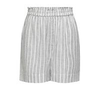 ONLY Pantalon 'TOKYO' gris foncé / blanc, Taille 36