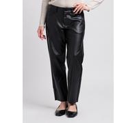 Only Pantalon Onlemily Hw St Ank Faux Pnt Noos, Noir, M EU
