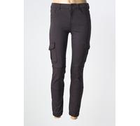 Only Pantalon cargo femme ONLMISSOURI longueur cheville noir délavé Taille 36