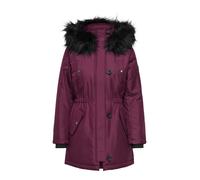 ONLY Parka d’hiver 'ONLIris' lie de vin, Taille L