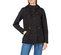 ONLY Parka en lin pour femme, Black Ii, XS