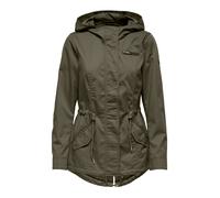 ONLY Parka mi-saison 'ONLLORCA' olive, Taille S