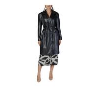 Only - Parka Trench Coat en Polyester Noir - Femme - Manteaux - Noir - Taille: 42 FR