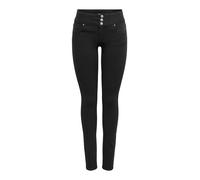 Only Petite Jean 'ONLRAIN ANEMONE' noir denim, Taille 27-28 Longueur 28