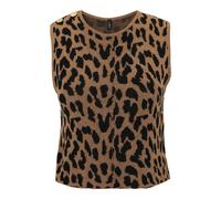 Only Petite Tops en tricot 'ONLVIENNA' umbra / noir, Taille L