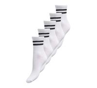 ONLY PLAY Chaussettes de sport noir / blanc, Taille 36-41