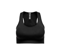 Only Play Curvy Soutien-gorge de sport 'DAISY' noir / blanc, Taille XL