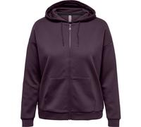 Only Play Lounge Veste Capuche Zip Complet Curvy Violet 48-50