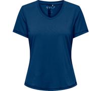 Only Play Only Play Font Life V-Col en V T-Shirt Bleu M
