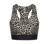 ONLY PLAY Soutien-gorge de sport 'ONPDAISY-2' écru / gris / noir, Taille XS