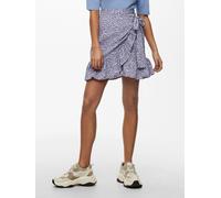 ONLY ONLOLIVIA Wrap Skirt WVN Noos Jupe, Violet Chinois/AOP : Nanna Flower, L Femme