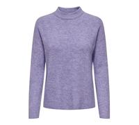 ONLY Onlcamilla Col O L/S Pull KNT tricoté, Violet Chinois/détail : mélangé, XL Femme