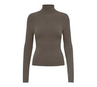 ONLY Pull col roulé structuré pour Femme en Tricot Fin - Pull ajusté en Maille ONLKAROL Noos.