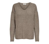 ONLY Pull-over 'ONLCamilla' marron chiné, Taille XS