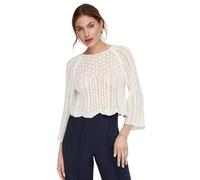 ONLY Pull-over 'ONLNola Life' blanc, Taille XS