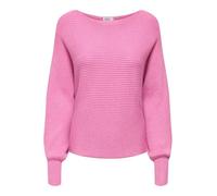 ONLY Pull en tricot Onladaline pour femme, Super Pink 2, M