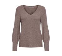 ONLY Pull en Tricot Onlatia pour Femme, Mélange de Marron Rose, S