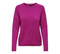 ONLY Pull en Tricot ONLLESLY pour Femme, Fuchsia, 3XL (EU)