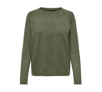 ONLY Pull en Tricot ONLLESLY pour Femme, Vert (mélange Kalamata), 3XL (EU)