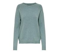 ONLY Pull en Tricot ONLLESLY pour Femme, Vert (mélange Sea Moss), M