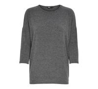 ONLY Pull Fin Femme col Rond Manches 3/4 tricoté Extensible - ONLGLAMOUR | Haut sans manches