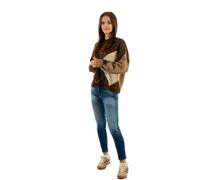 ONLY Pull Hiver Noemie Chestnut Cocoa Creme/Biscotti/Melange/Argyle L