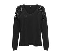 ONLY Pull Hiver Starry Black Black Sequins L