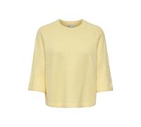 Only Pull Onlsimoni KNT Noos 3/4 pour Femme, Jaune Doux, XL, Jaune Moelleux, XL