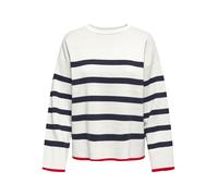 ONLY Pull-over 'ALBERTE' noir / blanc, Taille XS