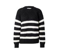 ONLY Pull-over 'Billie' noir / blanc, Taille L