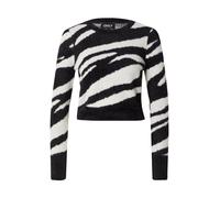 ONLY Pull-over 'ELLA' noir / blanc, Taille XL