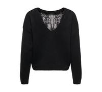 ONLY Pull-over 'ONLADELE' noir, Taille S