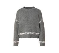 ONLY Pull en Maille ONLAMANDA Pull en Maille Dark Grey Melange M Dark Grey Melange M