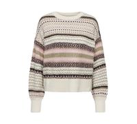 ONLY Pull-over 'ONLArianne' chocolat / pierre / kaki / rosé, Taille L