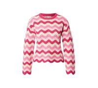 ONLY Pull-over 'ONLASA' beige / rose / rose / rose pastel, Taille L