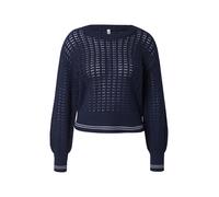ONLY Pull-over 'ONLASA' bleu nuit / blanc, Taille M