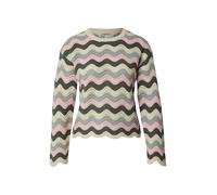 ONLY Pull-over 'ONLASA' crème / menthe / vert foncé / rose, Taille XS
