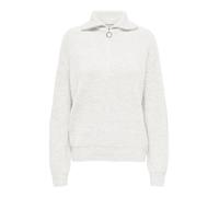 ONLY Pull-over 'ONLBAKER' blanc chiné, Taille L