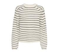 ONLY Pull-over 'ONLBASE' noir / blanc naturel, Taille L