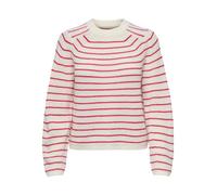 ONLY Pull-over 'ONLBase' rose / blanc, Taille XS
