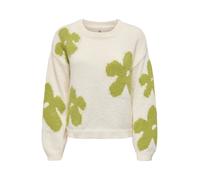 ONLY Pull-over 'ONLBootle' vert / blanc, Taille XL