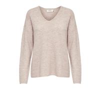 ONLY ONLCAMILLA V-Neck L/S Pullover KNT Noos Sweater, Pierre à pomper : mélangée, S Femme