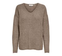 ONLY Pull-over 'ONLCamilla' marron chiné, Taille L