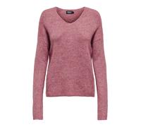 ONLY Onlcamilla V-neck L/S Pullover Knt Noos Femme Onlcamilla Pull à col en V L/S Knt Noos, Renaissance Rose, S
