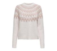 ONLY Pull-over 'ONLFRY' or rose / gris clair, Taille M