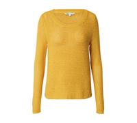 Pull coupe droite - ONLY - Moutarde - Jaune - Col arrondi - Femme
