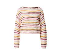 ONLY Pull-over 'ONLGeena' orange / rose / merlot / blanc, Taille L