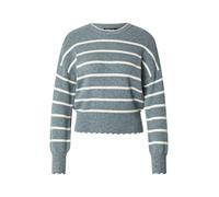 ONLY Pull-over 'ONLibi' beige / gris, Taille L