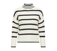 ONLY Pull-over 'ONLIbi' beige / noir, Taille XXXL