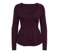 ONLY Pull-over 'ONLIbi' lie de vin, Taille L